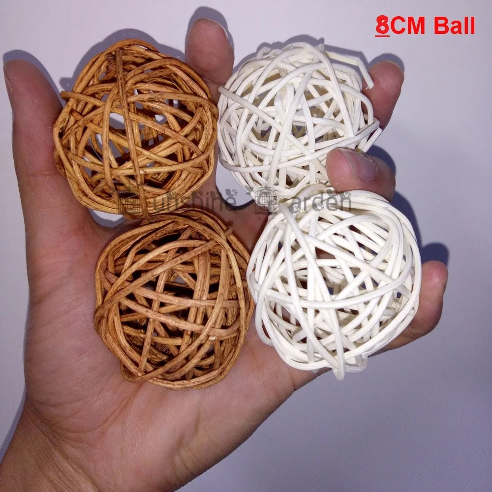 NuoNuoWell 8CM Nature And White Rattan Balls 60-Pack DIY Home/Party Decoration Kidroom Wedding Favors Children Gifts
NuoNuoWell 8CM Nature And White Rattan Balls 60-Pack DIY Home/Party Decoration Kidroom Wedding Favors Children Gifts