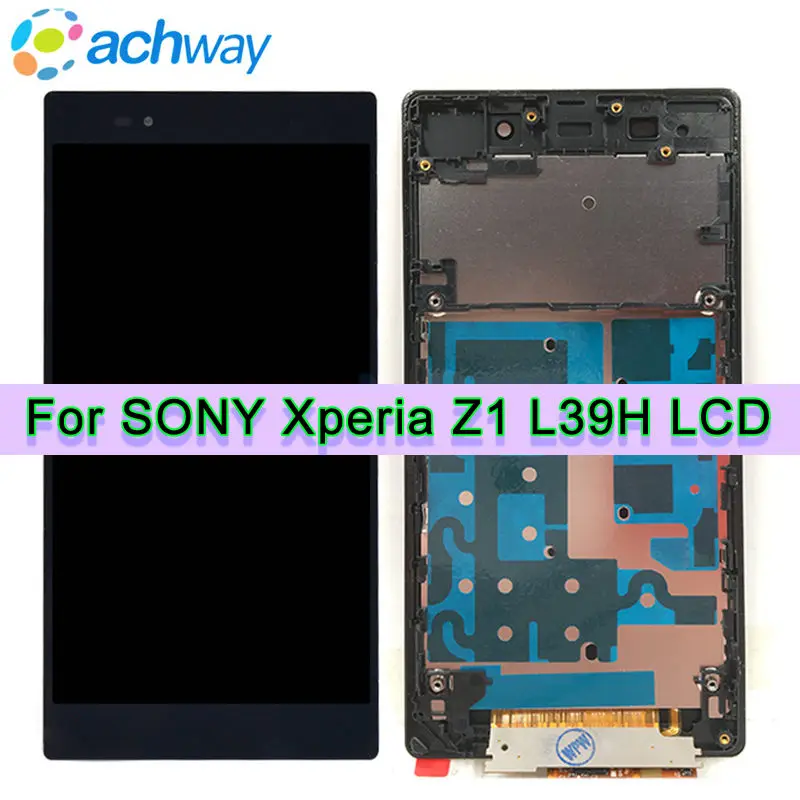 5.0'' AAA Quality For SONY Xperia Z1 L39H C6902 C6903 LCD Display Touch Screen Digitizer Assembly Frame Replacement Free Tools
5.0'' AAA Quality For SONY Xperia Z1 L39H C6902 C6903 LCD Display Touch Screen Digitizer Assembly Frame Replacement Free Tools