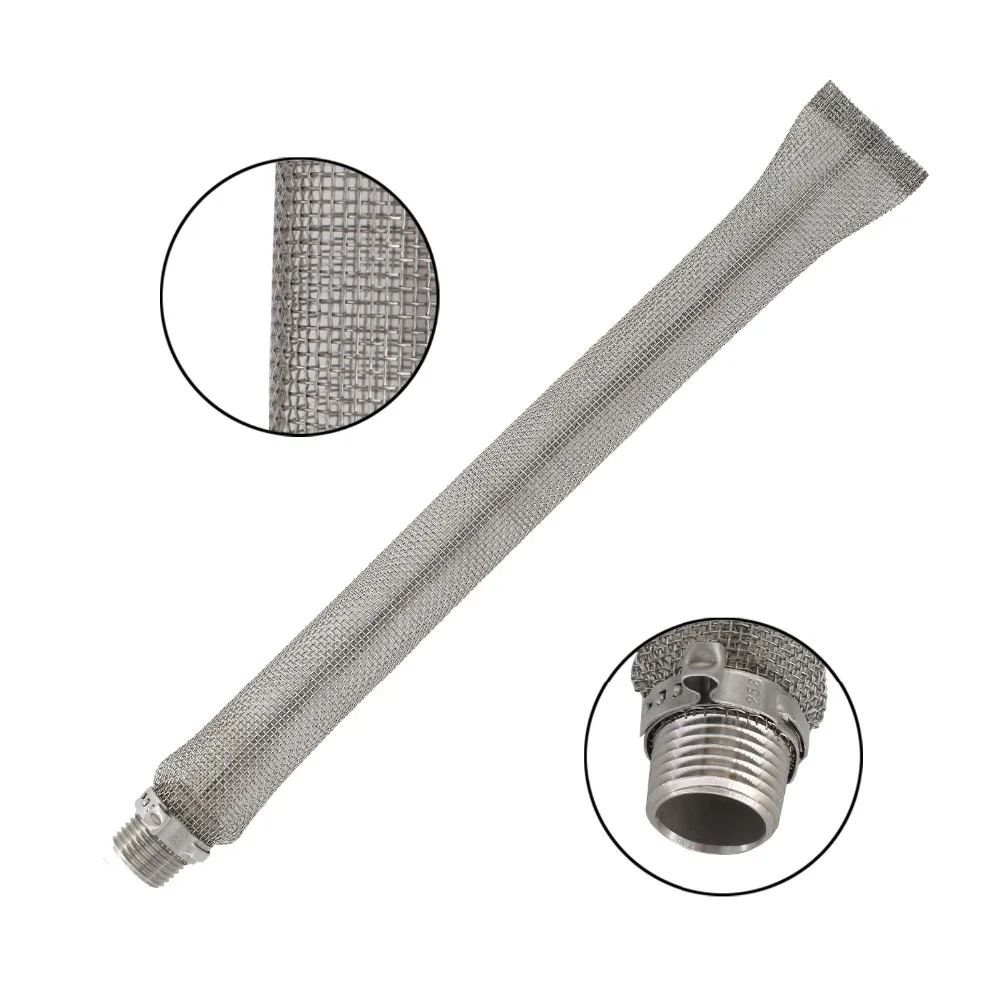 Bazooka Screen/Filter/Tube with Pipe Fitting for Beer Brewing Boil Kettle 12" length
Bazooka Screen/Filter/Tube with Pipe Fitting for Beer Brewing Boil Kettle 12" length