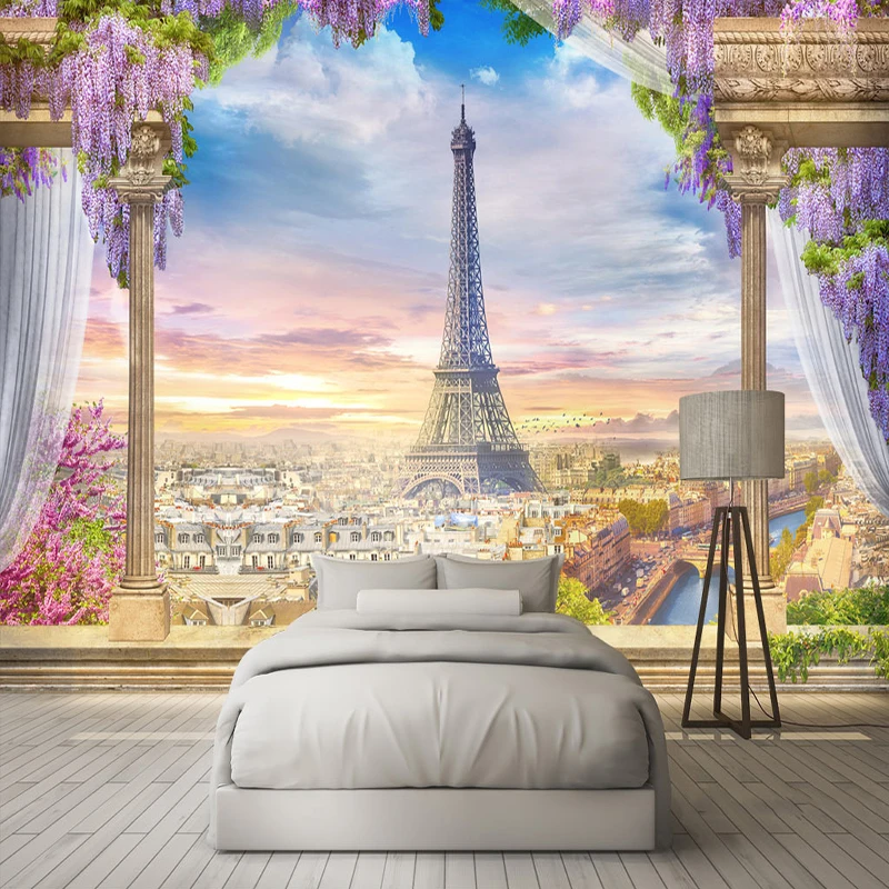Custom Any Size Photo Wallpaper 3D Stereo Rome Column Paris Tower Murals Restaurant Living Room Bedroom Backdrop Wall Home Decor
Custom Any Size Photo Wallpaper 3D Stereo Rome Column Paris Tower Murals Restaurant Living Room Bedroom Backdrop Wall Home Decor