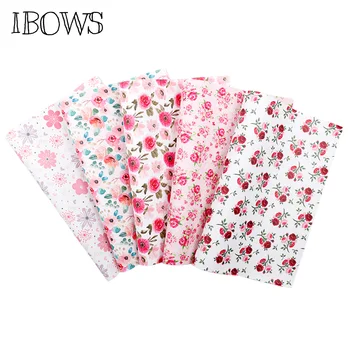 IBOWS 22*30cm Snythetic Leather Fabric Sheets Flowers Printed Faux Leather Vinyl Fabric for DIY Hairbow Bags Crafts Bow Material
IBOWS 22*30cm Snythetic Leather Fabric Sheets Flowers Printed Faux Leather Vinyl Fabric for DIY Hairbow Bags Crafts Bow Material