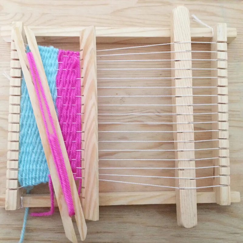 Children Craft Box Mayitr Home DIY Craft Tool Traditional Wooden Hand Knitting Weaving Loom Toy Set With Accessories
Children Craft Box Mayitr Home DIY Craft Tool Traditional Wooden Hand Knitting Weaving Loom Toy Set With Accessories