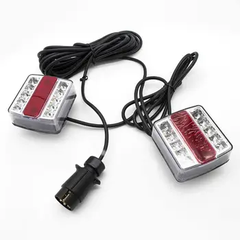 Universal Waterproof Submersible Left Right LED Trailer Lights Car Taillight Side Light Stop Indicator Tail License Plate Light
Universal Waterproof Submersible Left Right LED Trailer Lights Car Taillight Side Light Stop Indicator Tail License Plate Light