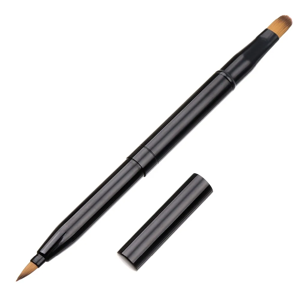 Double Head Retractable Lipstick Lipgloss Makeup Brush Adjustable Blending Eyeshadow Brush With Protect Cap Cosmetic Tool
Double Head Retractable Lipstick Lipgloss Makeup Brush Adjustable Blending Eyeshadow Brush With Protect Cap Cosmetic Tool