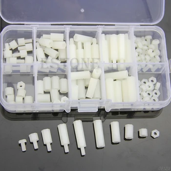 M3 Nylon Hex Spacers Screw Nut Assortment Kit Stand off Plastic Accessories Set C90A New Drop ship
M3 Nylon Hex Spacers Screw Nut Assortment Kit Stand off Plastic Accessories Set C90A New Drop ship