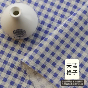 3PCS 100% linen fabric blue and white plaid printing for DIY sewing patchwork high quality Mixed Style cloth material
3PCS 100% linen fabric blue and white plaid printing for DIY sewing patchwork high quality Mixed Style cloth material