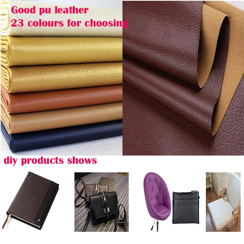 Good 69*50cm1pc Faux PU Leather Fabric Black 20 Colour Pu Leather Fabric DIY Patchwork Handmade Bag Material Artificial Leather
Good 69*50cm1pc Faux PU Leather Fabric Black 20 Colour Pu Leather Fabric DIY Patchwork Handmade Bag Material Artificial Leather