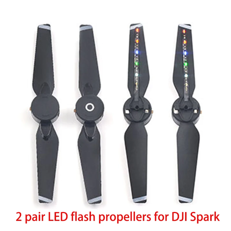 STARTRC 2 pairs DJI Spark propellers LED Flash Propeller with USB Charger For DJI spark drone Accessories
STARTRC 2 pairs DJI Spark propellers LED Flash Propeller with USB Charger For DJI spark drone Accessories
