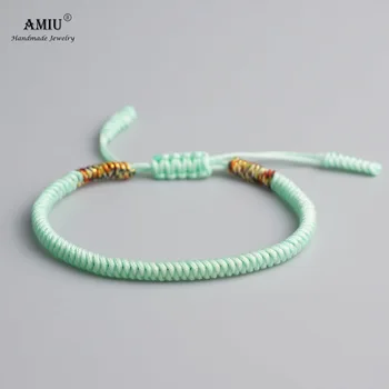 AMIU Tibetan Buddhist Lucky Charm Tibetan Bracelets & Bangles For Women Men Handmade Knot Spearmint Rope Christmas Gift Bracelet
AMIU Tibetan Buddhist Lucky Charm Tibetan Bracelets & Bangles For Women Men Handmade Knot Spearmint Rope Christmas Gift Bracelet