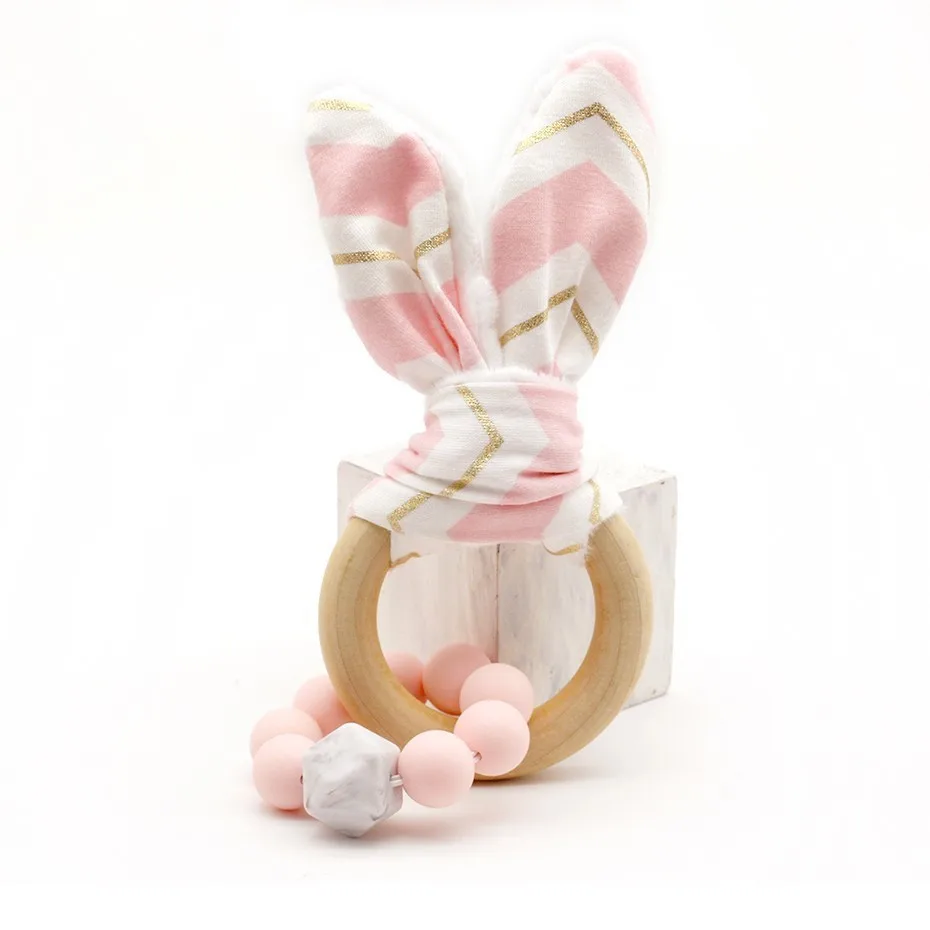 Newborn Toy Eco-Friendly Montessori Toy Organic Bunny Ear Wooden Bracelets Baby Teether Baby Teething Toy Accessories
Newborn Toy Eco-Friendly Montessori Toy Organic Bunny Ear Wooden Bracelets Baby Teether Baby Teething Toy Accessories