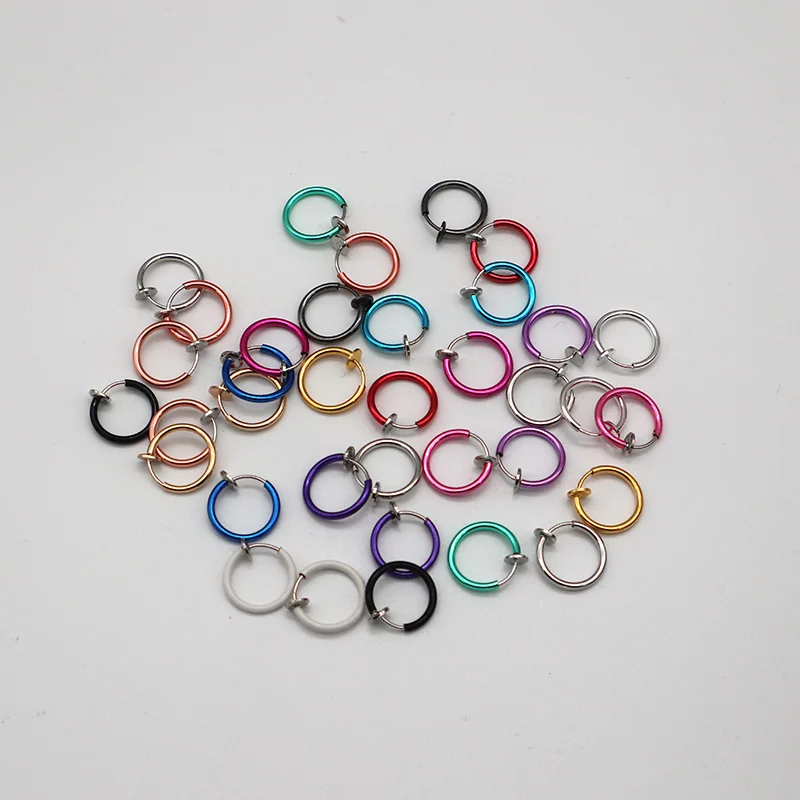 Spring Ear Clip Nose Lip Clip Clip-on Fake Ear Bone Ring Earrings Nose lip Ring Hoop No Puncture Invisible Ear Nose Lip Ring
Spring Ear Clip Nose Lip Clip Clip-on Fake Ear Bone Ring Earrings Nose lip Ring Hoop No Puncture Invisible Ear Nose Lip Ring