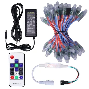12.8Ft WS2811 Digital Tree Light Kits With 14Key RF Remote WS2812B LED Controller & 12V 3A LED Power Supply DIY Your Home Garden
12.8Ft WS2811 Digital Tree Light Kits With 14Key RF Remote WS2812B LED Controller & 12V 3A LED Power Supply DIY Your Home Garden
