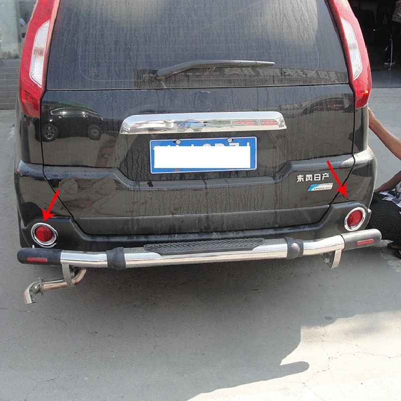 Free Shipping High Quality ABS Chrome Rear Fog lamps cover Trim Fog lamp shade Trim For Nissan X-TRAIL
Free Shipping High Quality ABS Chrome Rear Fog lamps cover Trim Fog lamp shade Trim For Nissan X-TRAIL