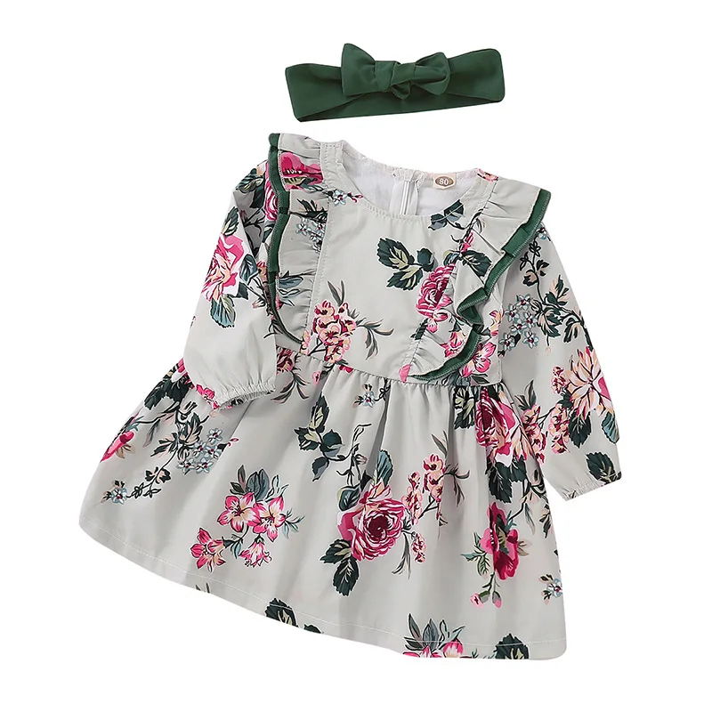 Kids Clothes Dress For Girls Floral Baby Dress Cotton+Green Hair Band Children Dress For Girl Clothing Vestidos
Kids Clothes Dress For Girls Floral Baby Dress Cotton+Green Hair Band Children Dress For Girl Clothing Vestidos