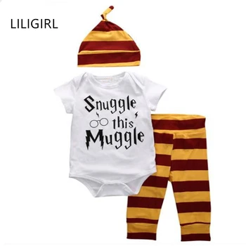 LILIGIRL 2020 Kids Baby Clothes Sets for Boys Girls Rompers White Cotton Letter Suit/T-shirt+Stripe Pants+Hat Overalls Clothing
LILIGIRL 2020 Kids Baby Clothes Sets for Boys Girls Rompers White Cotton Letter Suit/T-shirt+Stripe Pants+Hat Overalls Clothing