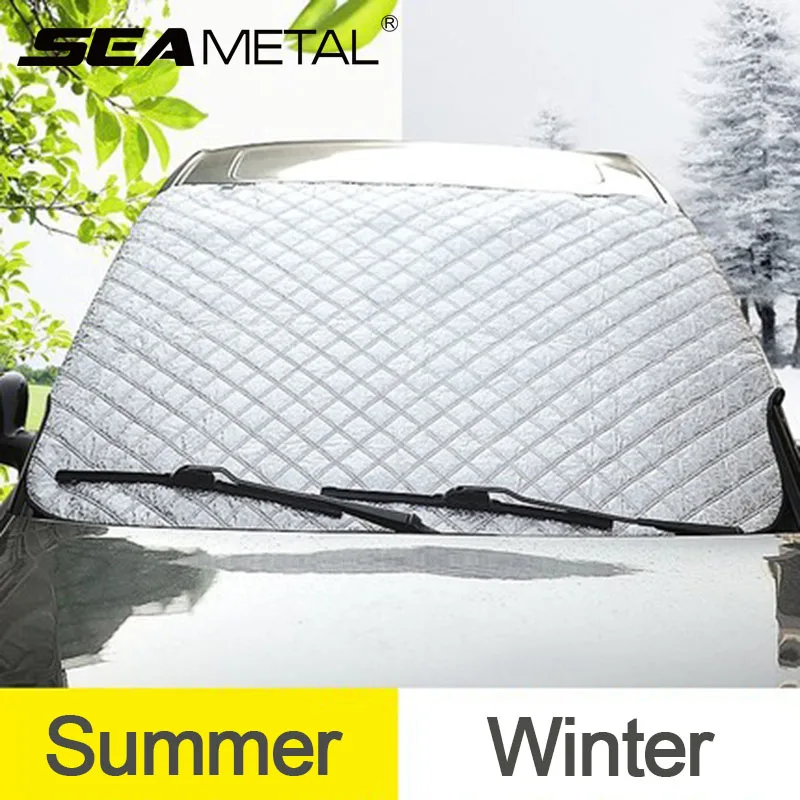 Car-styling Car Window Sunshade Front Windshield Cover Snow Proof Sun Shade Covers Anti UV Auto Accessories Four Seasons Curtain
Car-styling Car Window Sunshade Front Windshield Cover Snow Proof Sun Shade Covers Anti UV Auto Accessories Four Seasons Curtain