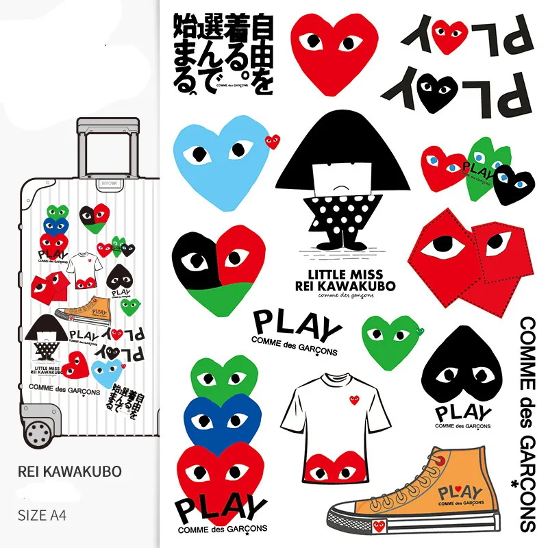 16pcs Red Heart Tide Brand Personality Suitcase Sticker Waterproof Computer Notebook Sticker
16pcs Red Heart Tide Brand Personality Suitcase Sticker Waterproof Computer Notebook Sticker