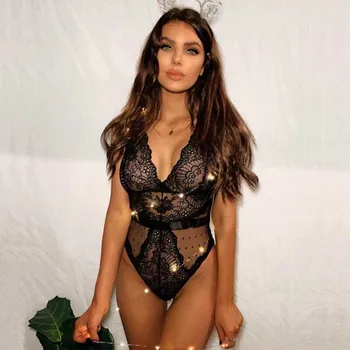 2020 Summer jumpsuits Sexy Backless Spaghetti Strap Women Lace Print See-Through Night Club Sleeveless Party Jumpsuit Wholesale
2020 Summer jumpsuits Sexy Backless Spaghetti Strap Women Lace Print See-Through Night Club Sleeveless Party Jumpsuit Wholesale