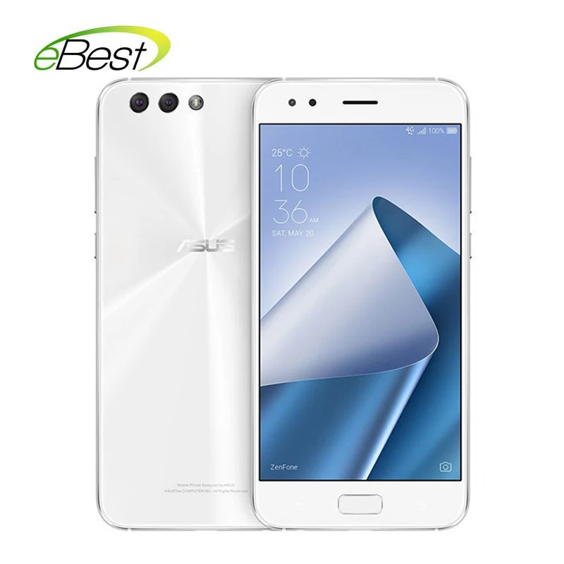 

Global ASUS Zenfone 4 ZE554KL Android Mobile Phone 5.5'' FHD Snapdragon 630 Octa Core 6GB RAM 64GB ROM 3300mAh NFC Smart Phone