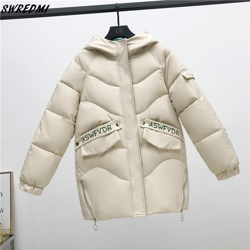 SWREDMI 2019 New Slim Winter Coat Women Preppy Style Student Winter Parkas For Girls Letter Hooded Thick Warm Down Cotton Jacket
SWREDMI 2019 New Slim Winter Coat Women Preppy Style Student Winter Parkas For Girls Letter Hooded Thick Warm Down Cotton Jacket