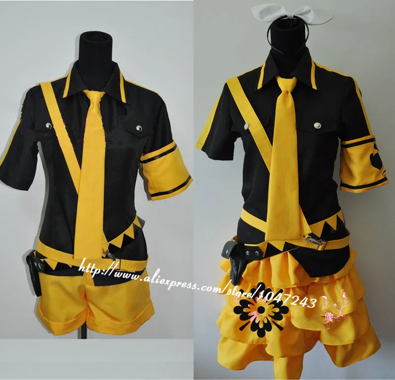 Free shipping Kagamine Rin / Len VOCALOID Cosplay Costume Cats Loaded Full Set Costume
Free shipping Kagamine Rin / Len VOCALOID Cosplay Costume Cats Loaded Full Set Costume