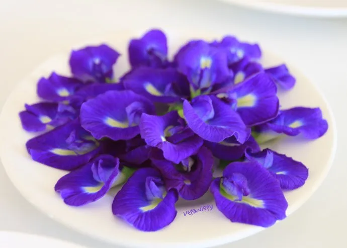 Чай Clitoria Terna чай из гороха с синими бабочками сушеный цветок kordofan Таиланд