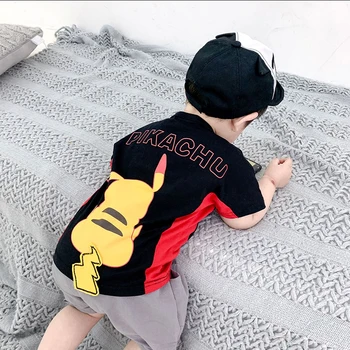 Baby Boys Girls Pikachu Clothing Set Cotton Summer 2019 Kids Pokemon White Black Clothes Toddler Children Outfits 1th Birthday
Baby Boys Girls Pikachu Clothing Set Cotton Summer 2019 Kids Pokemon White Black Clothes Toddler Children Outfits 1th Birthday
