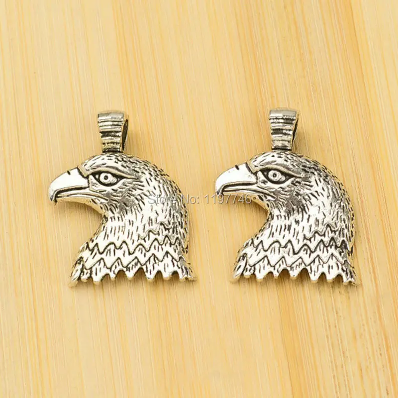 New Fashion Antique Zinc Alloy Metal 3D Eagle Wolf Head Charms Pendants DIY Jewelry Findings Accessories Women Men Gift 10pcs
New Fashion Antique Zinc Alloy Metal 3D Eagle Wolf Head Charms Pendants DIY Jewelry Findings Accessories Women Men Gift 10pcs