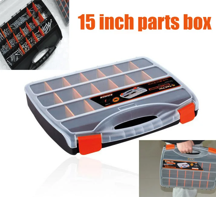 High-grade15-inch plastic parts boxes, storage compartments storage tools, electronic components storage box
High-grade15-inch plastic parts boxes, storage compartments storage tools, electronic components storage box