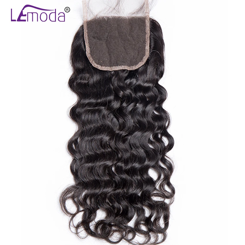 4X4 Water Wave Swiss Lace Closure 100% Human Hair Middle/Free/Three Part Lace Closure LeModa Remy Hair Free Shipping
4X4 Water Wave Swiss Lace Closure 100% Human Hair Middle/Free/Three Part Lace Closure LeModa Remy Hair Free Shipping
