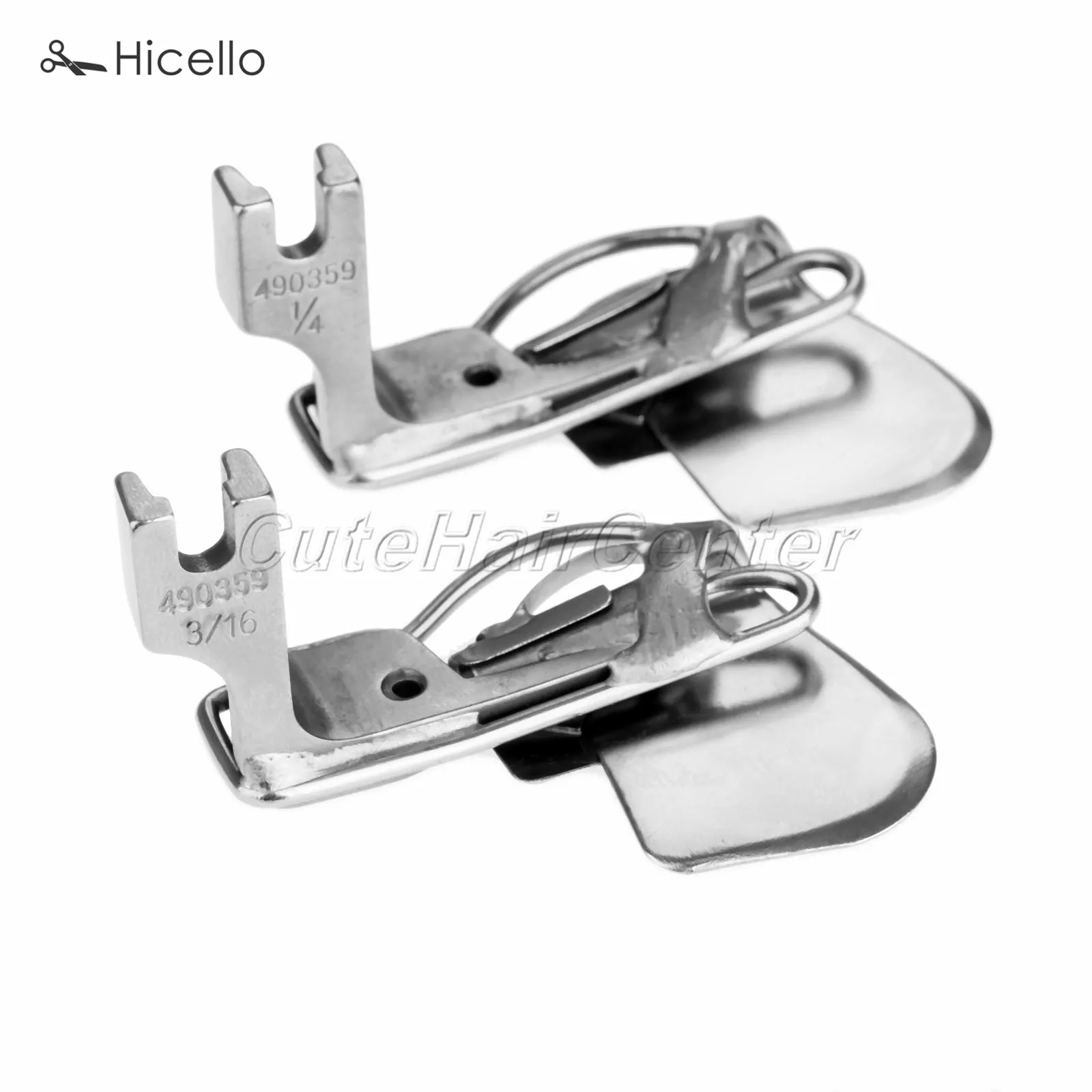 2PCS/set 490359 Industrial Sewing Machine Hemmer presser 3/16 1/4 Double Fold Spring Type Steel Accessories Hicello
2PCS/set 490359 Industrial Sewing Machine Hemmer presser 3/16 1/4 Double Fold Spring Type Steel Accessories Hicello