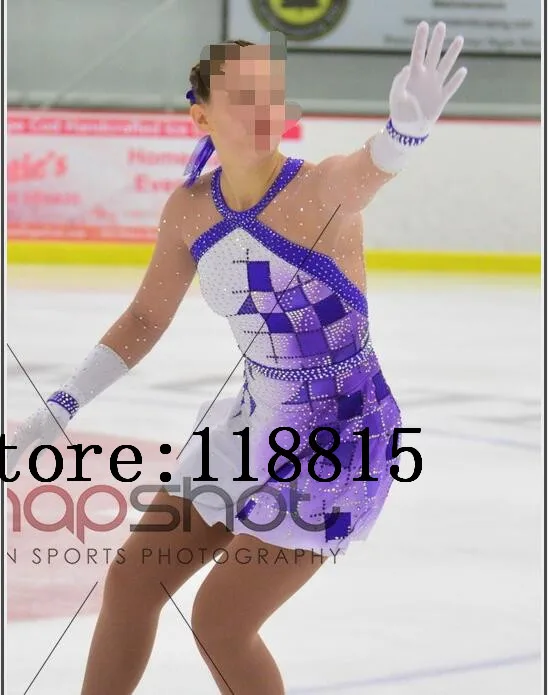 Ice Skating Dress Girls Competition Skating Dresses Custom Ice Figure Skating Dress Purple Women Figure Skating Dress Artist B23
Ice Skating Dress Girls Competition Skating Dresses Custom Ice Figure Skating Dress Purple Women Figure Skating Dress Artist B23
