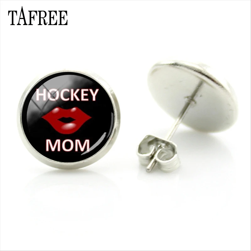 TAFREE HOCKEY MOM Stud Earrings Silver Plated Jewelry Vintage Fashion New Earring For Men Women Party Present Jewelry HY28
TAFREE HOCKEY MOM Stud Earrings Silver Plated Jewelry Vintage Fashion New Earring For Men Women Party Present Jewelry HY28