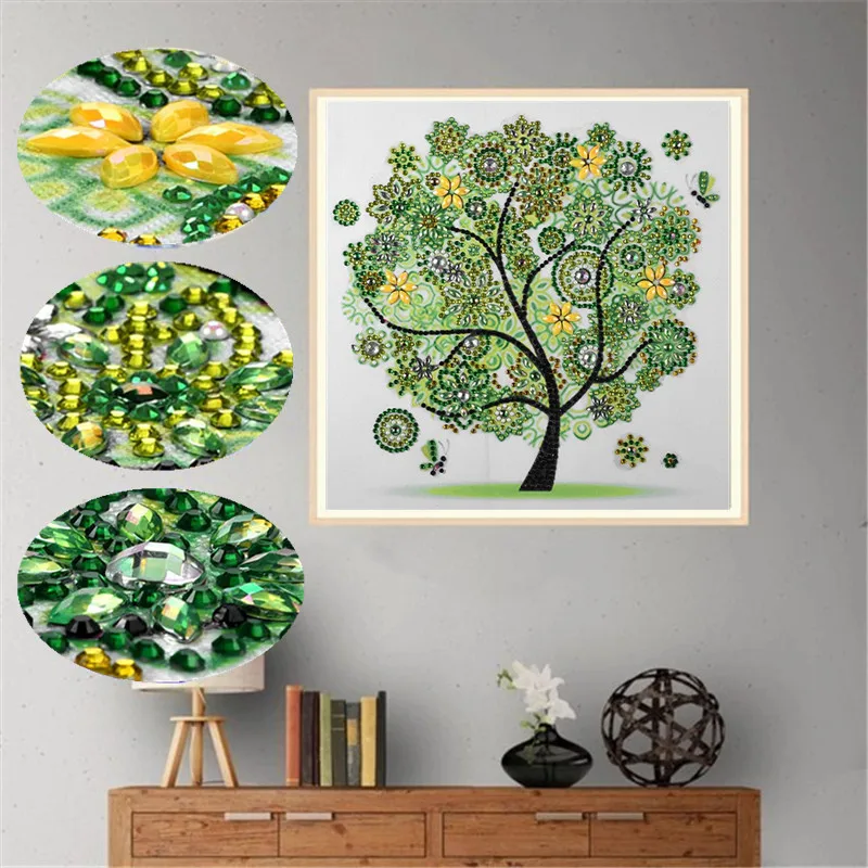 Diamond Embroidery Spring Flower Tree Special Shaped Diamond Painting Needlework Rhinestone 5D Drill DIY Crystal Painting
Diamond Embroidery Spring Flower Tree Special Shaped Diamond Painting Needlework Rhinestone 5D Drill DIY Crystal Painting