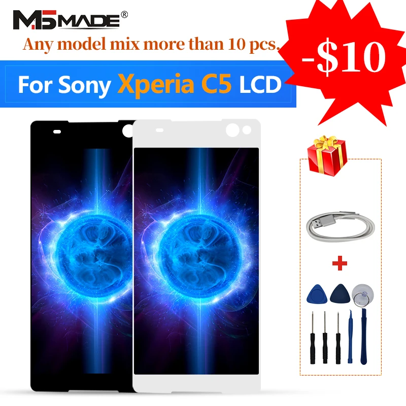6.0" For Sony Xperia C5 Ultra E5506 E5533 E5563 E5553 LCD Display Touch Screen Digitizer Replacement Parts Assembly With Frame
6.0" For Sony Xperia C5 Ultra E5506 E5533 E5563 E5553 LCD Display Touch Screen Digitizer Replacement Parts Assembly With Frame