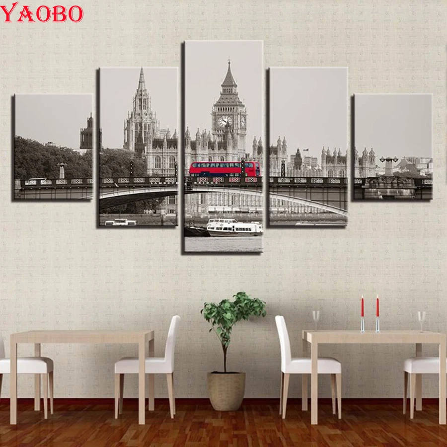 5D Diy Diamond Painting Cross Stitch Diamond Embroidery 5 Pieces Big Ben Bridge Bus Diamond Mosaic Decor hobbies and crafts
5D Diy Diamond Painting Cross Stitch Diamond Embroidery 5 Pieces Big Ben Bridge Bus Diamond Mosaic Decor hobbies and crafts