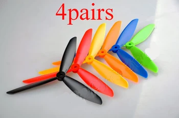 4Pairs 8045 Propeller Three-blade CW CCW Props Black/Yellow Propellers f RC Aircraft Multicopter X450 X600 SK450 DIY Spare Parts 
4Pairs 8045 Propeller Three-blade CW CCW Props Black/Yellow Propellers f RC Aircraft Multicopter X450 X600 SK450 DIY Spare Parts