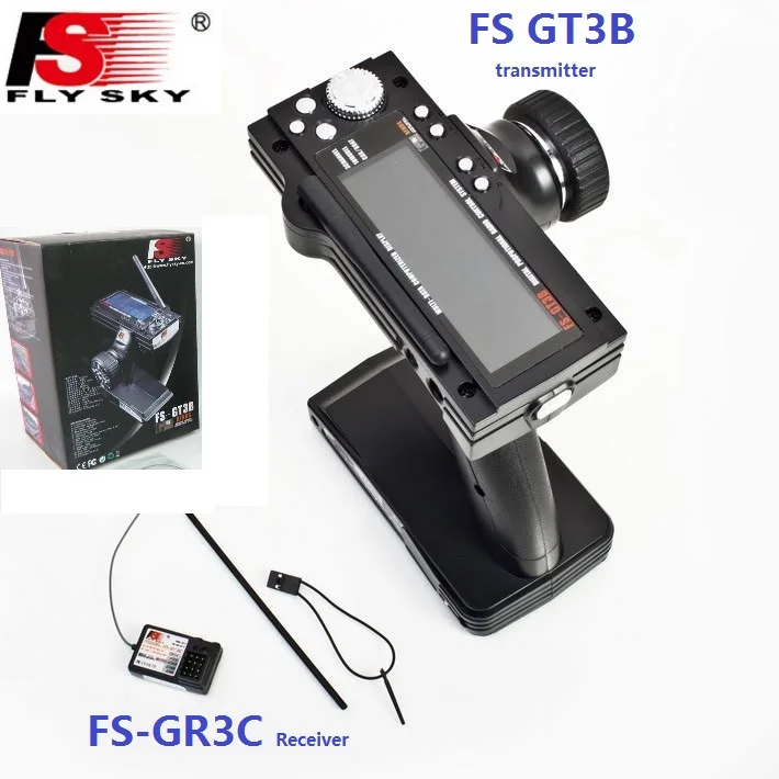 Flysky FS-GT3B FS GT3B 2.4G 3CH Gun RC Control System Transmitter with FS-GR3C Receiver For RC Car Boat toys with LED Screen
Flysky FS-GT3B FS GT3B 2.4G 3CH Gun RC Control System Transmitter with FS-GR3C Receiver For RC Car Boat toys with LED Screen