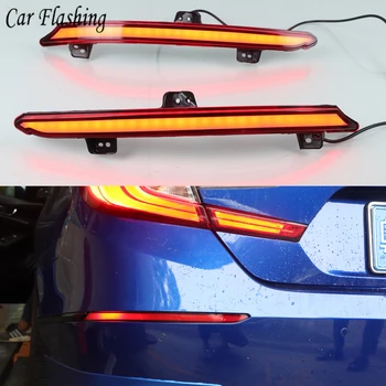 2PCS Rear Fog Lamp For Honda Accord Inspire 2018 2019 Plug&Play Car LED Rear Bumper Brake Light Dynamic Turn Signal Reflector
2PCS Rear Fog Lamp For Honda Accord Inspire 2018 2019 Plug&Play Car LED Rear Bumper Brake Light Dynamic Turn Signal Reflector