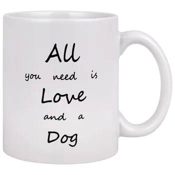 Coffee Mug All You Need is Love And A Dog Funny Coffee Mug Tea Cup Great Birthday Gifts for Friends Coworkers Best Valentine's P
Coffee Mug All You Need is Love And A Dog Funny Coffee Mug Tea Cup Great Birthday Gifts for Friends Coworkers Best Valentine's P