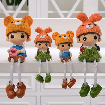 Rural home decoration partition shelf small ornaments adorable resin suspended feet doll bedroom furnishings
Rural home decoration partition shelf small ornaments adorable resin suspended feet doll bedroom furnishings