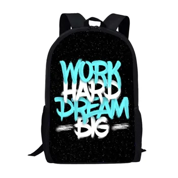 Inspirational Popular Words Printing Student Backpack High Quality Children School Bags 3D Brand Design Satchel Bagsumka
Inspirational Popular Words Printing Student Backpack High Quality Children School Bags 3D Brand Design Satchel Bagsumka