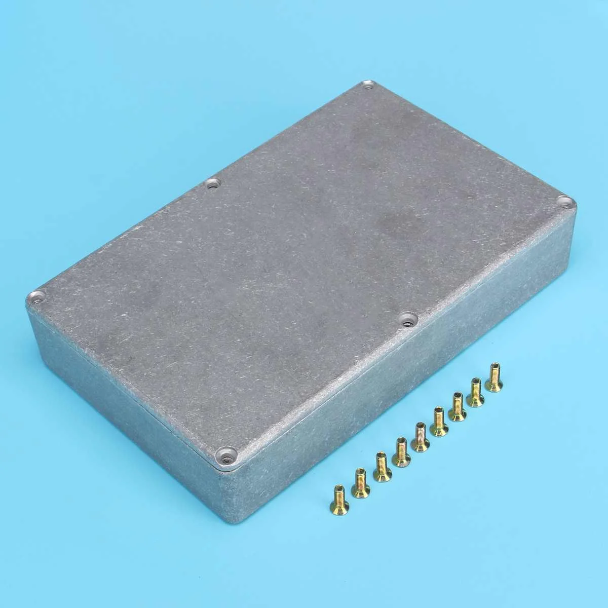 Aluminum Case 1590DD Diecast 188X120X37mm Enclosure box Waterproof Guitar Stompbox Accessory for DIY Guitar Effect Pedal project
Aluminum Case 1590DD Diecast 188X120X37mm Enclosure box Waterproof Guitar Stompbox Accessory for DIY Guitar Effect Pedal project