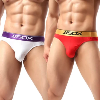 Sexy Men U Convex Pouch Shiny Underwear Briefs Cotton Fabric G-string Breathable Thongs Low Rise Briefs Gay Wear Underpants F14
Sexy Men U Convex Pouch Shiny Underwear Briefs Cotton Fabric G-string Breathable Thongs Low Rise Briefs Gay Wear Underpants F14