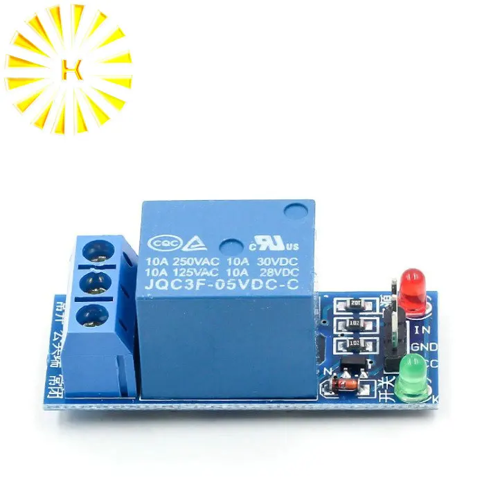 1PCS 5V low level trigger One 1 Channel Relay Module interface Board Shield For PIC AVR DSP ARM MCU Arduino
1PCS 5V low level trigger One 1 Channel Relay Module interface Board Shield For PIC AVR DSP ARM MCU Arduino