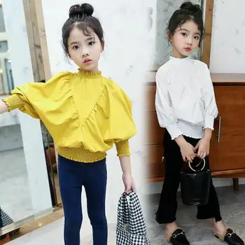 New Spring Autumn Teenage Girls Tops Blouses School 2019 New Girl Blouse Shirt Kids Long Sleeve Baby Blusas 4-15T Solid Princess
New Spring Autumn Teenage Girls Tops Blouses School 2019 New Girl Blouse Shirt Kids Long Sleeve Baby Blusas 4-15T Solid Princess