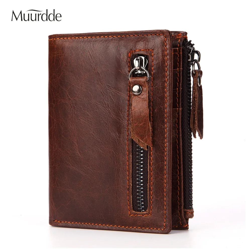 Muurdde 2019 Men Wallets Genuine Leather Wallet for Credit Card Holder Zip Small Wallet Man Leather Wallet Short Slim Coin Purse
Muurdde 2019 Men Wallets Genuine Leather Wallet for Credit Card Holder Zip Small Wallet Man Leather Wallet Short Slim Coin Purse