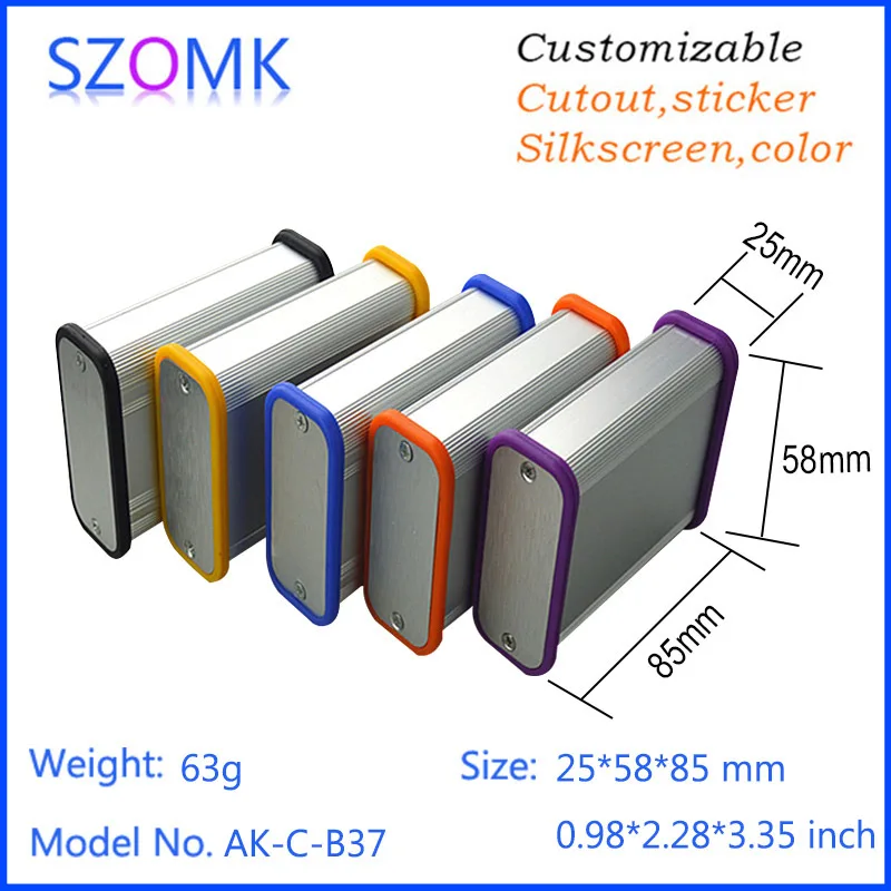 aluminum extrusion case szomk aluminum project box electronics enclosure for pcb aluminum amplifier housing box extruded junction box aluminum diy box pcb control enclosure electrical gps tracker outlet boxes (2).jpg