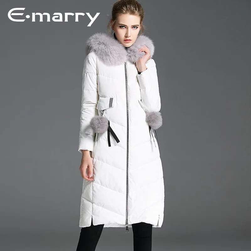 FOX fur Brand 2017 Winter jacket women down jackets women's Duck down outerwear coat long coats Downs sleeve parka overcoats
FOX fur Brand 2017 Winter jacket women down jackets women's Duck down outerwear coat long coats Downs sleeve parka overcoats