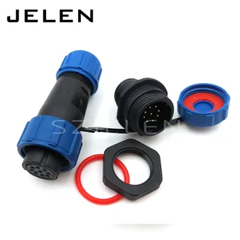 SP13, 2pin 3pin 4 pin 5 pin 6 pin 7pin 9pin waterproof onnector plug(female) and socket(Male), LED Power wire connector IP68
SP13, 2pin 3pin 4 pin 5 pin 6 pin 7pin 9pin waterproof onnector plug(female) and socket(Male), LED Power wire connector IP68